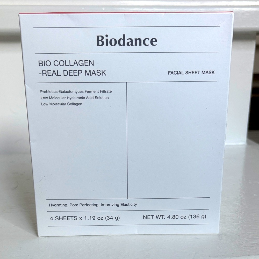Biodance Bio Collagen Real Deep Facial Sheet Mask - 4 pack